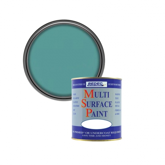Bedec Multi Surface Paint Soft Satin 750ml - Soft Thyme